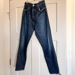 AGOLDE Pinch Waist High Waist Straight Leg Skinny Jean Size 29